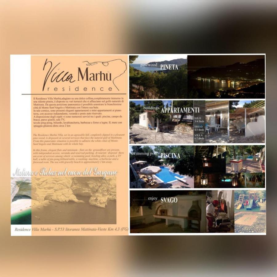 Villa Marhu' Mattinata Eksteriør billede